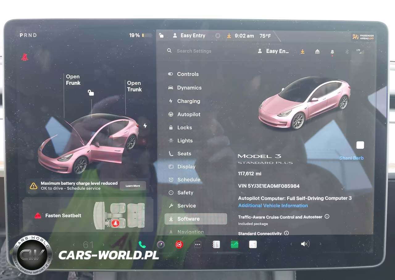 2021 Tesla Model 3 VIN:5YJ3E1EA0MF085984 - 18