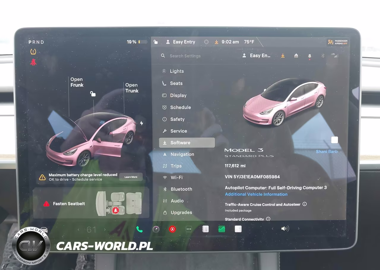 2021 Tesla Model 3 VIN:5YJ3E1EA0MF085984 - 19