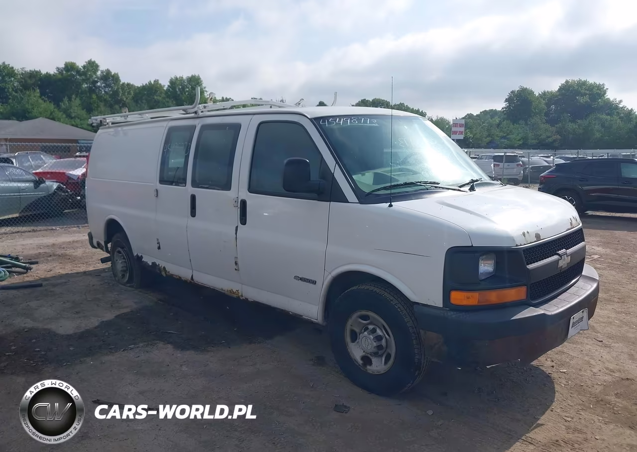 2006 Chevrolet Express Cargo Van Y3H Paratransit