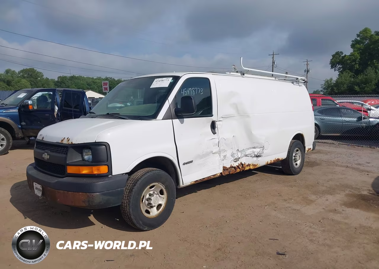 2006 Chevrolet Express Cargo Van Y3H Paratransit VIN:1GCHG39U661109622 - 2
