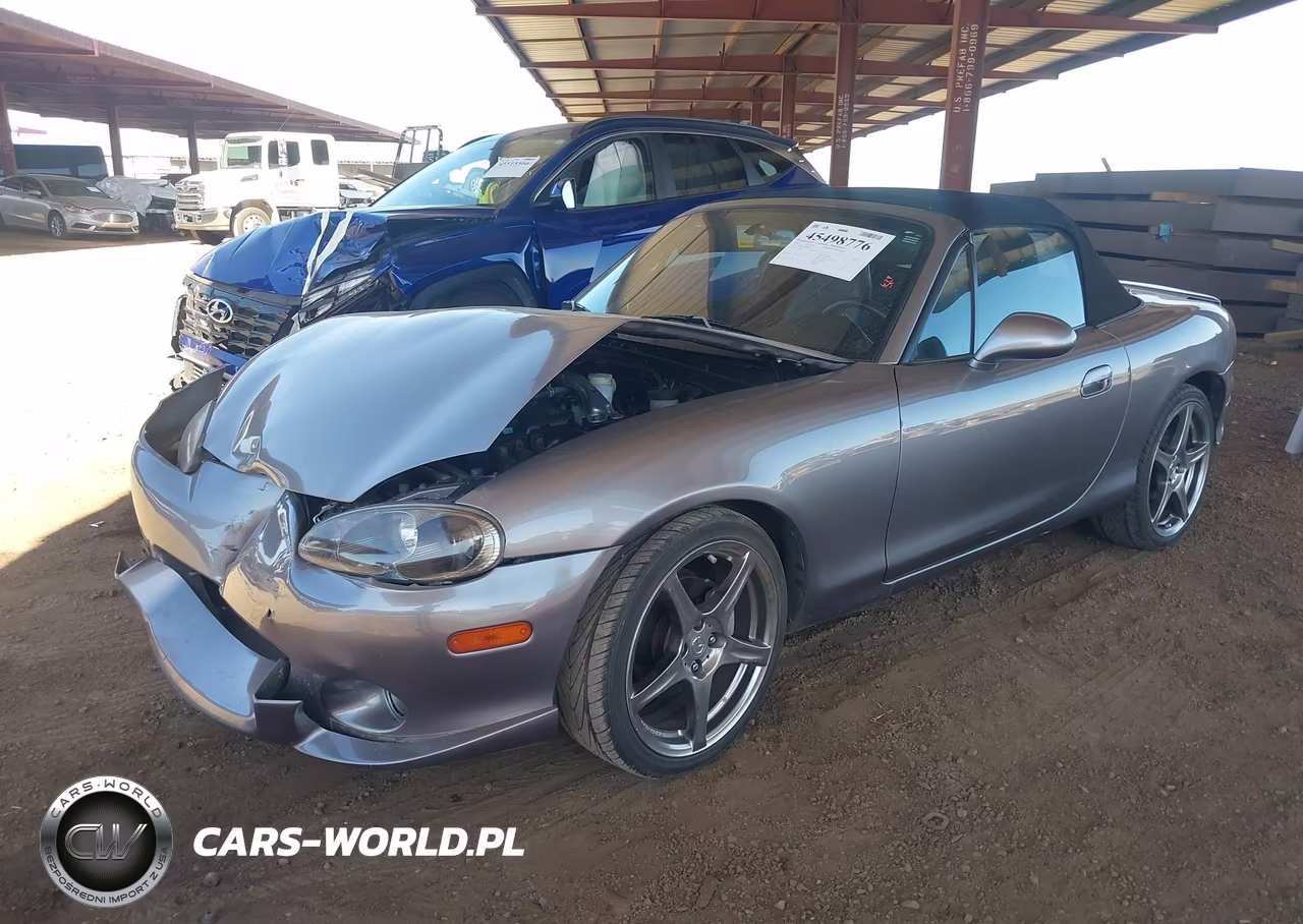 2004 Mazda Mazdaspeed Mx-5 Miata Cloth VIN:JM1NB354640407713 - 2