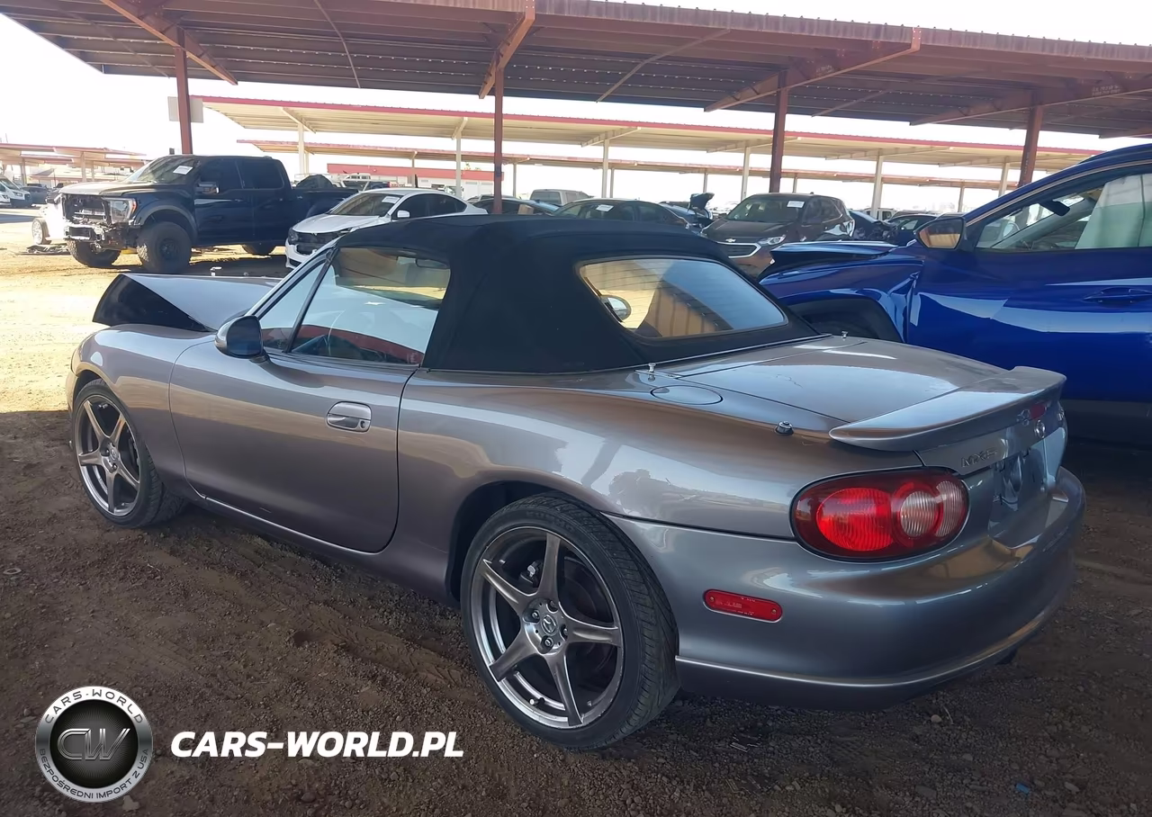 2004 Mazda Mazdaspeed Mx-5 Miata Cloth VIN:JM1NB354640407713 - 3