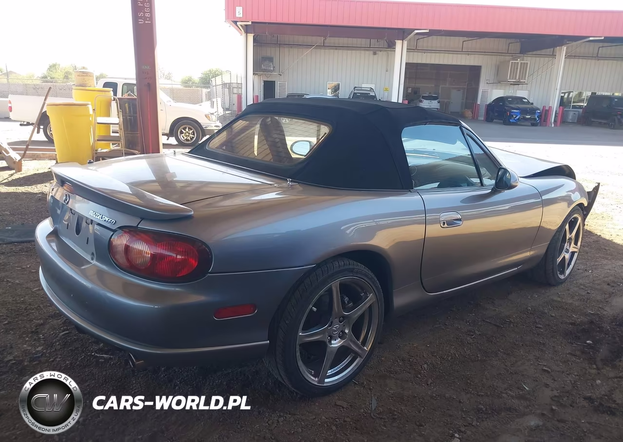 2004 Mazda Mazdaspeed Mx-5 Miata Cloth VIN:JM1NB354640407713 - 4