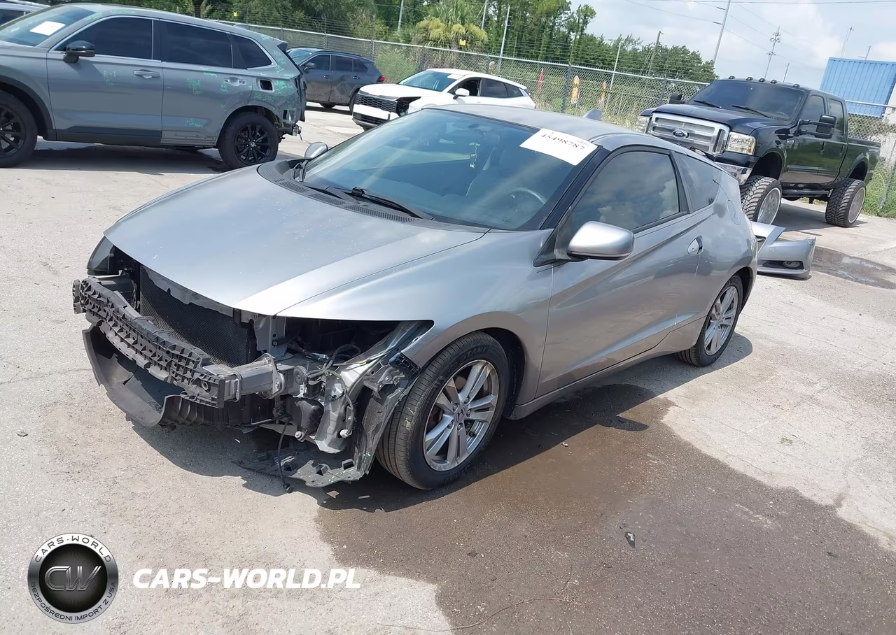 2011 Honda Cr-Z Ex VIN:JHMZF1C64BS010936 - 2