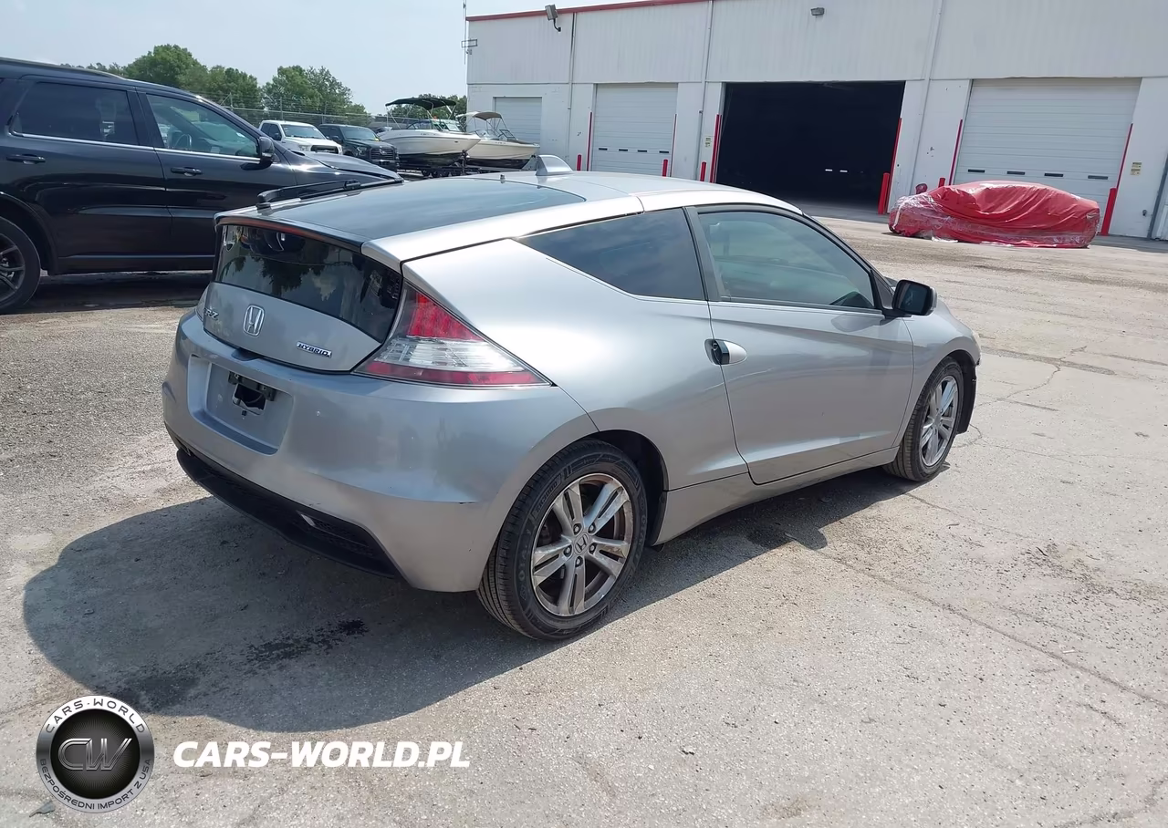 2011 Honda Cr-Z Ex VIN:JHMZF1C64BS010936 - 4