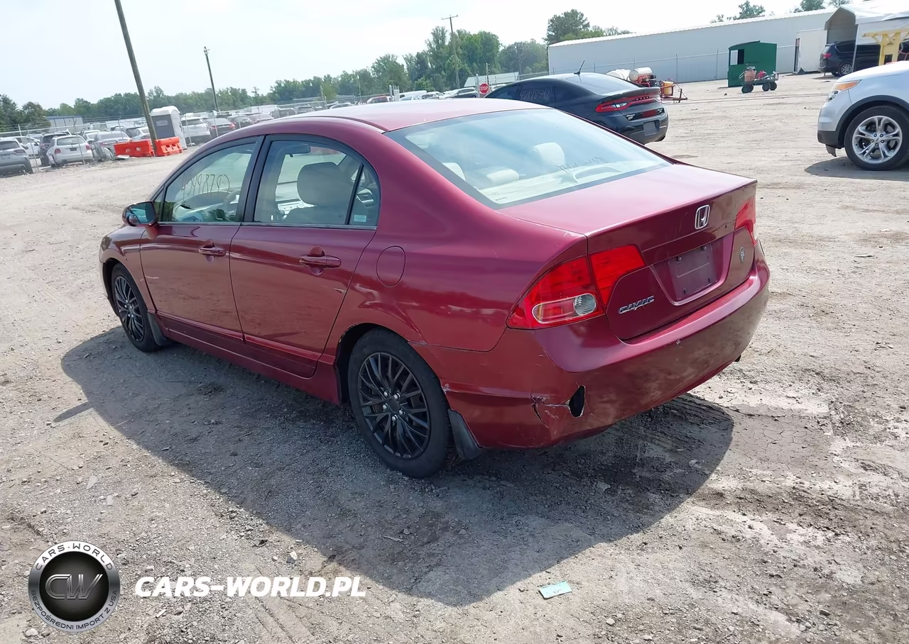 2006 Honda Civic Lx VIN:1HGFA16546L091007 - 3