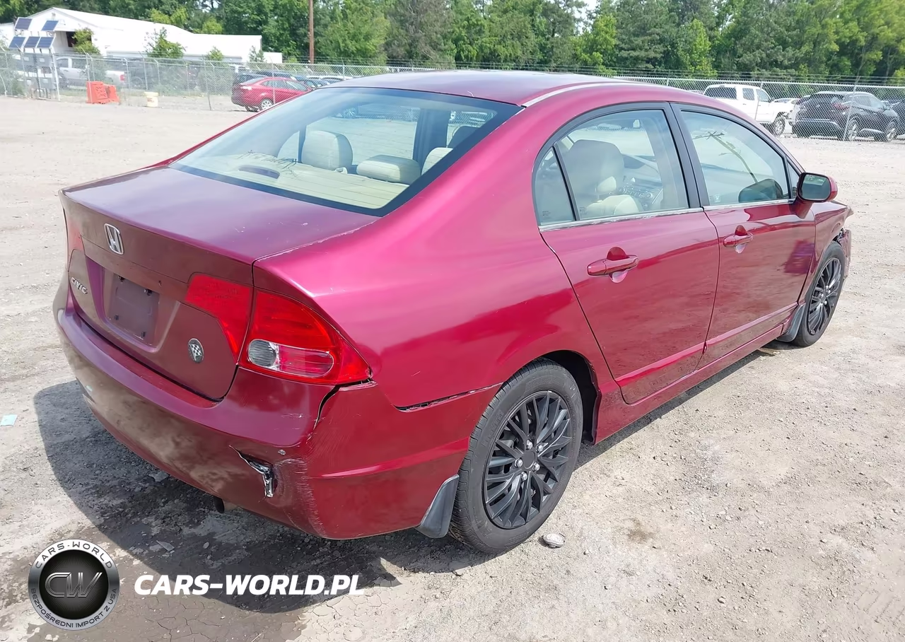 2006 Honda Civic Lx VIN:1HGFA16546L091007 - 4
