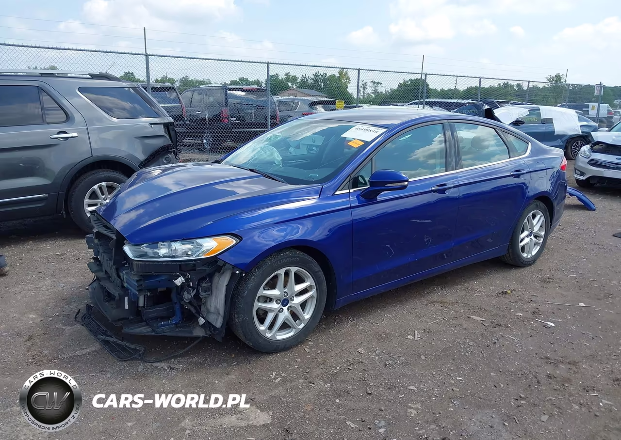 2016 Ford Fusion Se VIN:3FA6P0H79GR289032 - 2