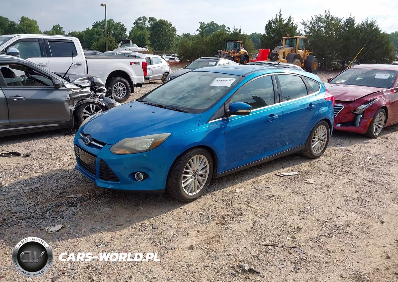 2014 Ford Focus Titanium VIN:1FADP3N29EL228048 - 2