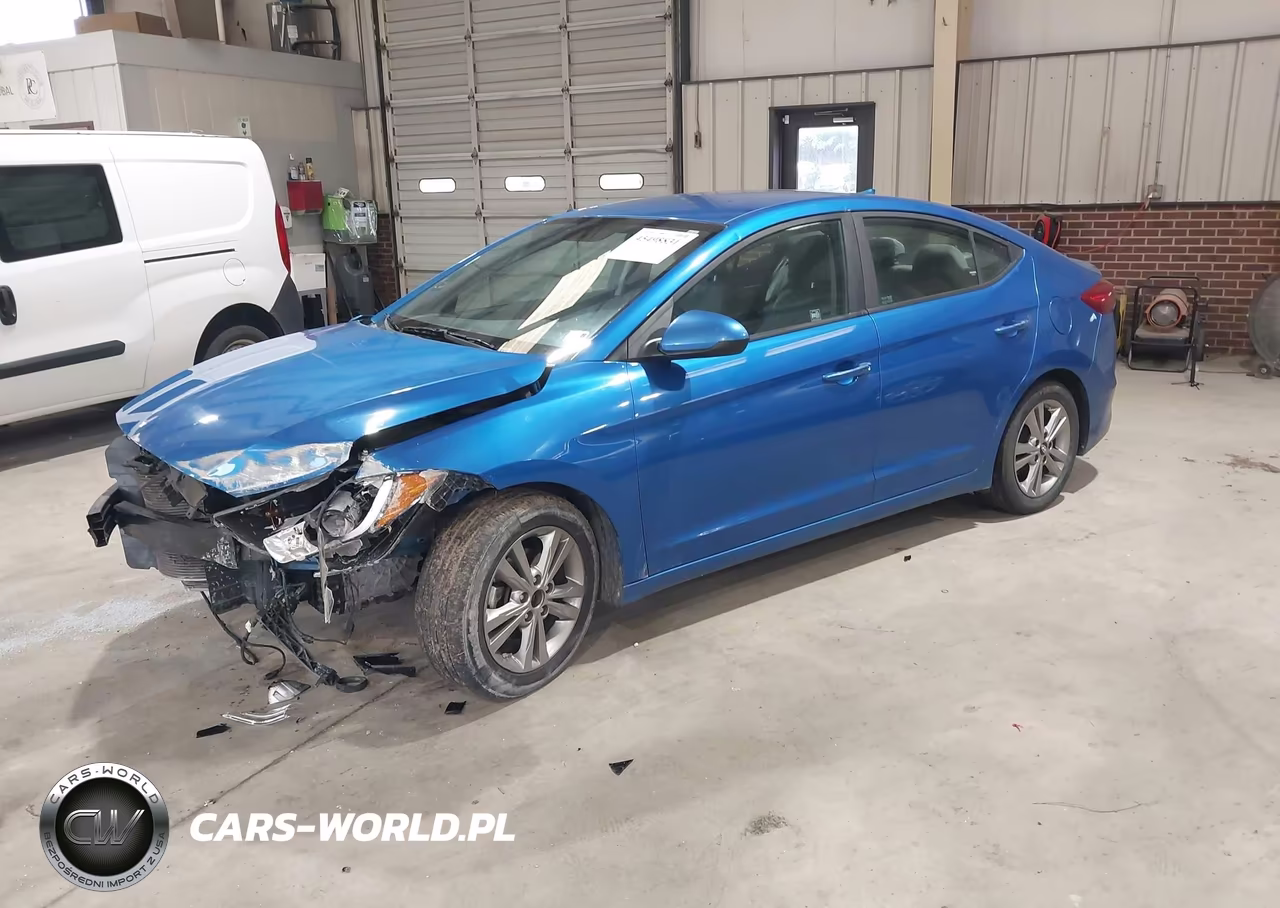 2017 Hyundai Elantra Se VIN:KMHD84LF2HU224789 - 2
