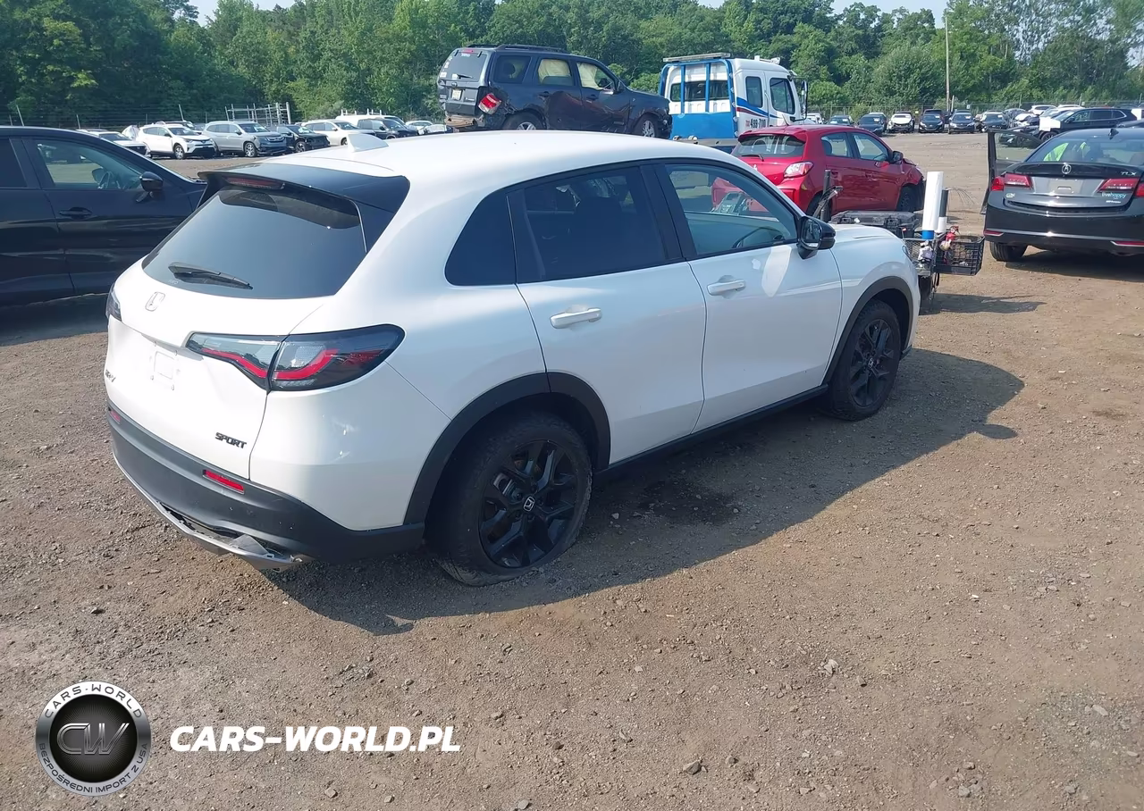 2025 Honda Hr-V Awd Sport VIN:3CZRZ2H54SM720131 - 4