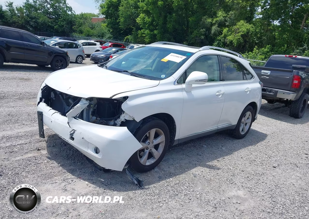 2010 Lexus Rx 350 VIN:2T2BK1BA6AC006807 - 2
