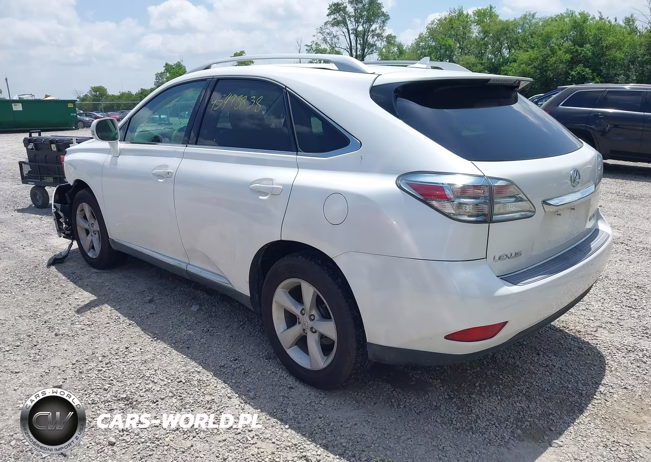 2010 Lexus Rx 350 VIN:2T2BK1BA6AC006807 - 3