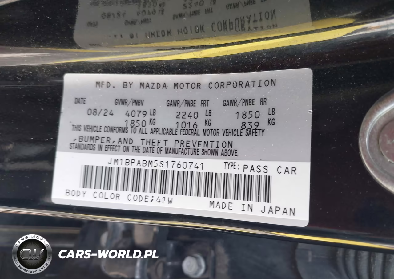 2025 Mazda Mazda3 2.5 S Select Sport VIN:JM1BPABM5S1760741 - 9