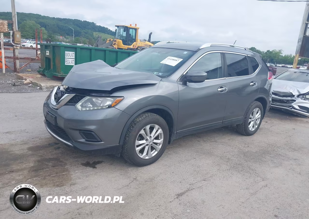 2016 Nissan Rogue Sv VIN:KNMAT2MV0GP653135 - 2