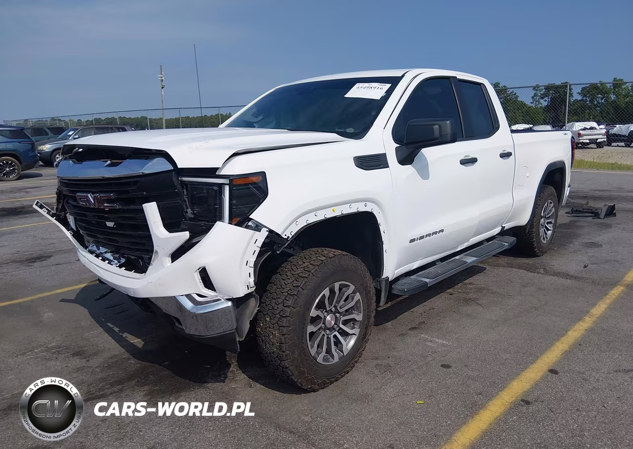 2023 GMC Sierra 1500 4Wd Standard Box Pro VIN:1GTRUAEDXPZ332739 - 2