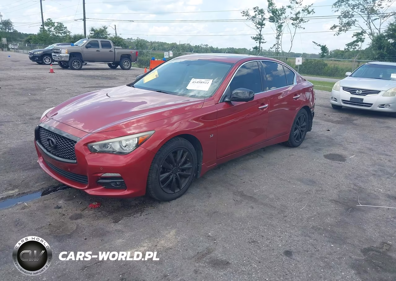 2014 Infiniti Q50 Premium VIN:JN1BV7AR2EM695410 - 2