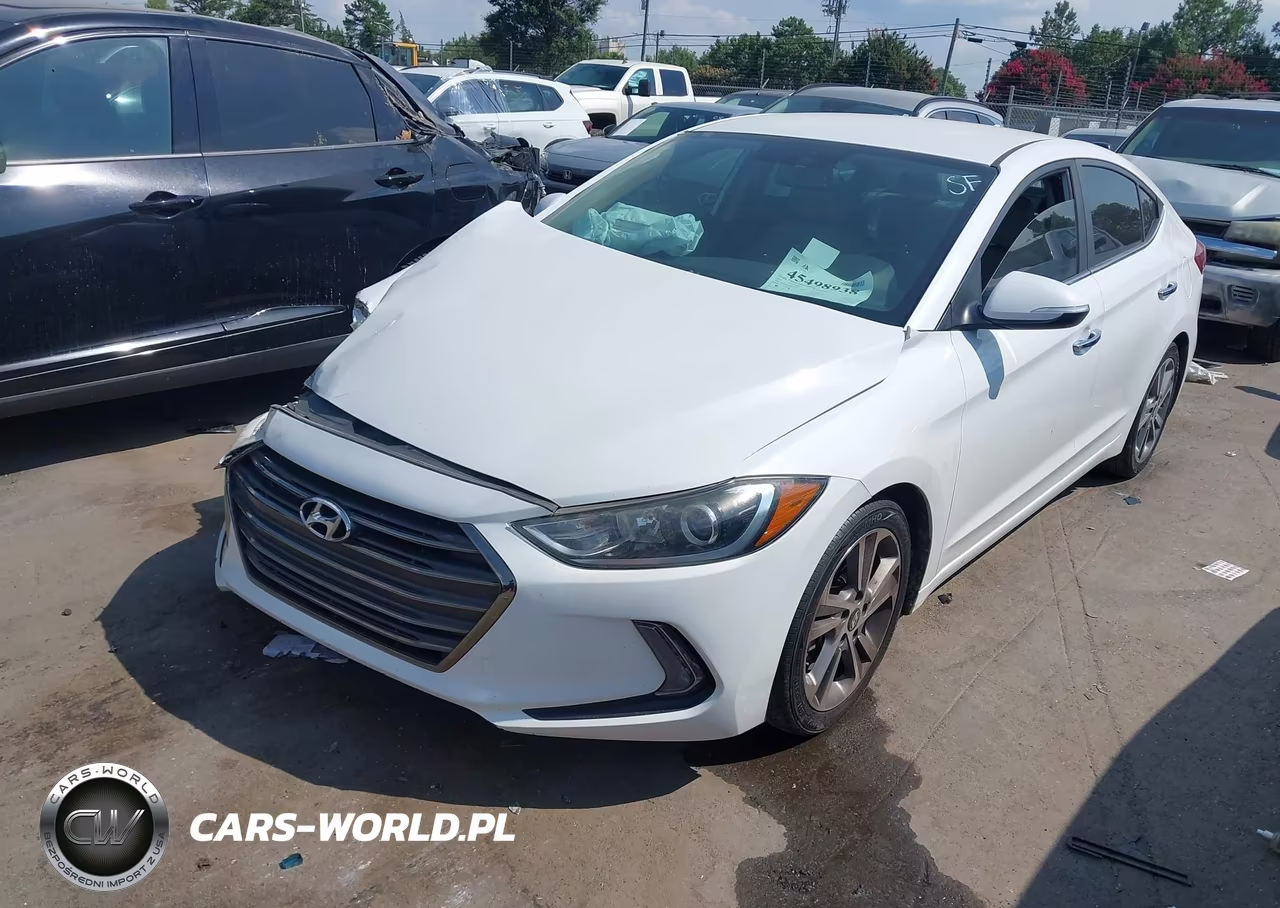 2017 Hyundai Elantra Limited VIN:5NPD84LF6HH131286 - 2