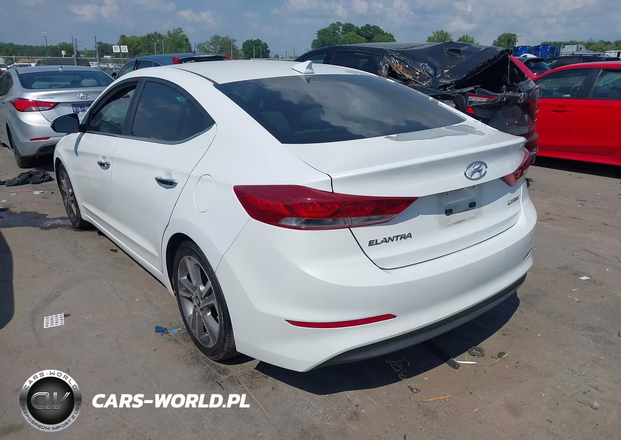 2017 Hyundai Elantra Limited VIN:5NPD84LF6HH131286 - 3
