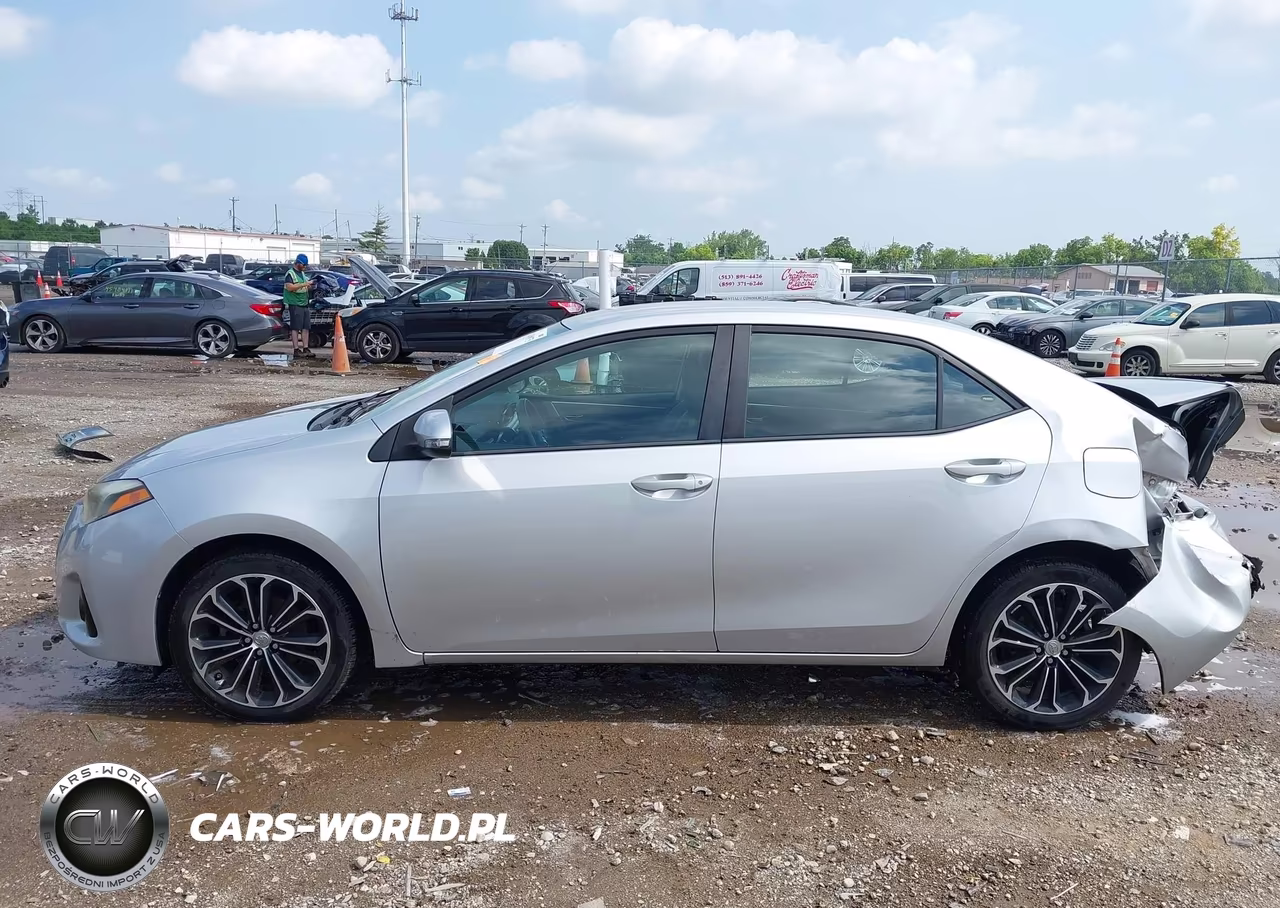 2014 Toyota Corolla S Plus VIN:5YFBURHE6EP127334 - 14