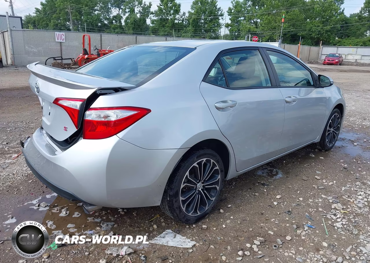 2014 Toyota Corolla S Plus VIN:5YFBURHE6EP127334 - 4