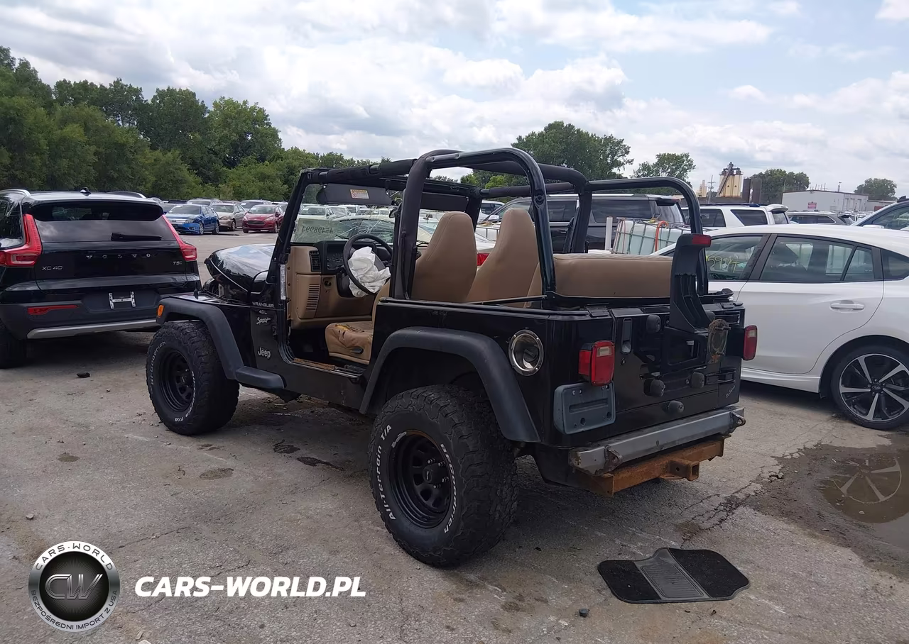1999 Jeep Wrangler Sport VIN:1J4FY19S9XP465191 - 3
