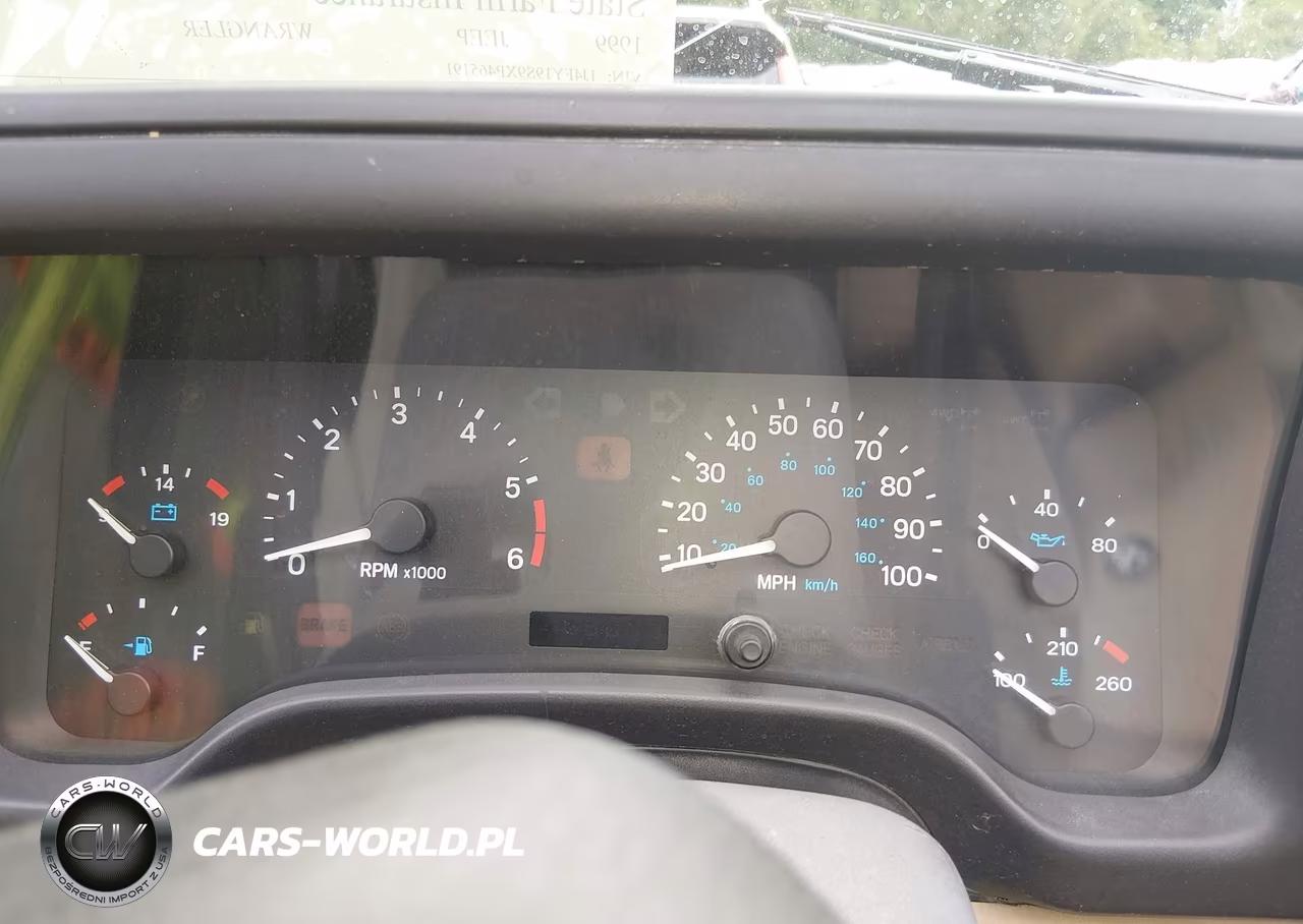 1999 Jeep Wrangler Sport VIN:1J4FY19S9XP465191 - 7