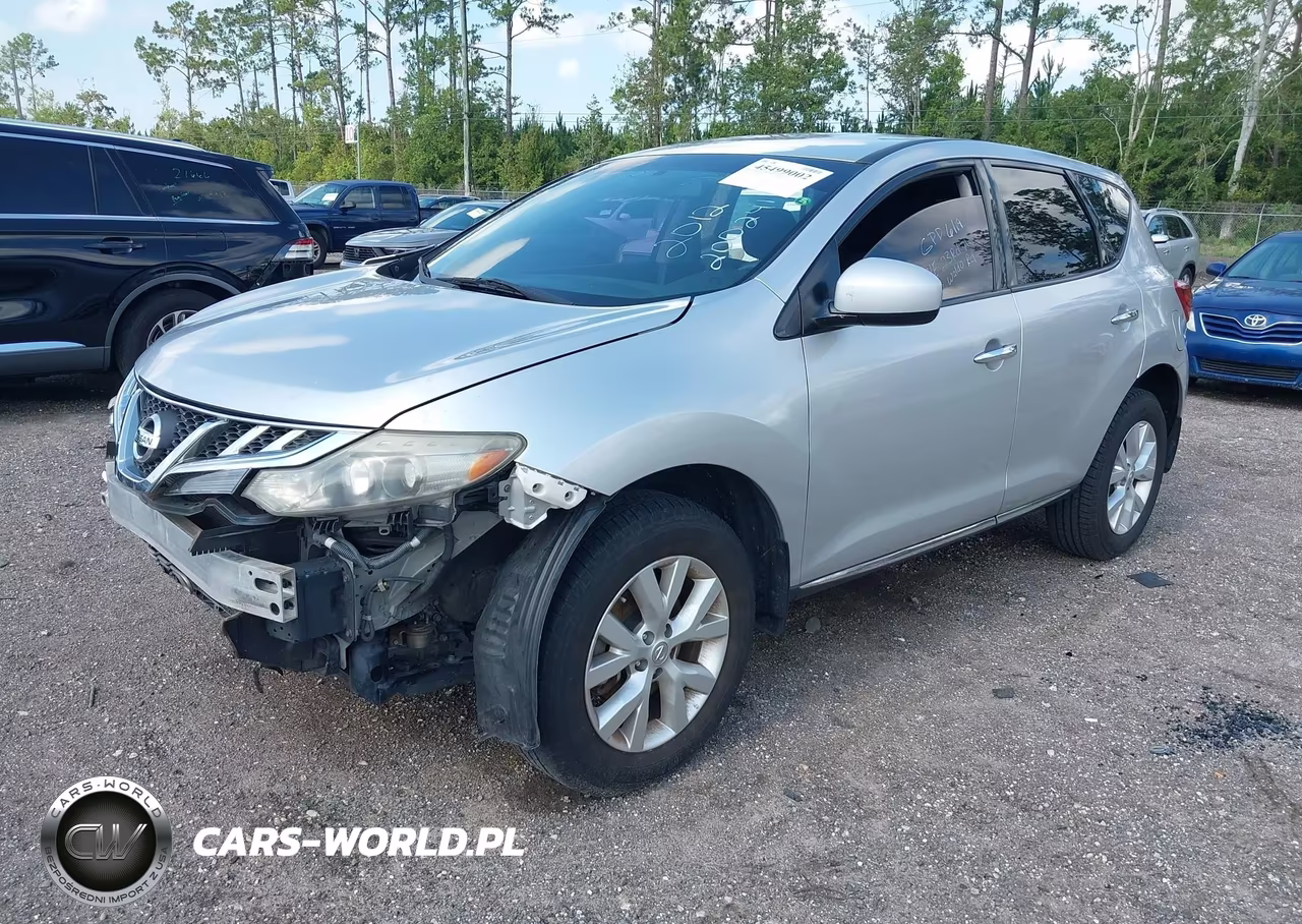 2013 Nissan Murano S VIN:JN8AZ1MU6DW200241 - 2