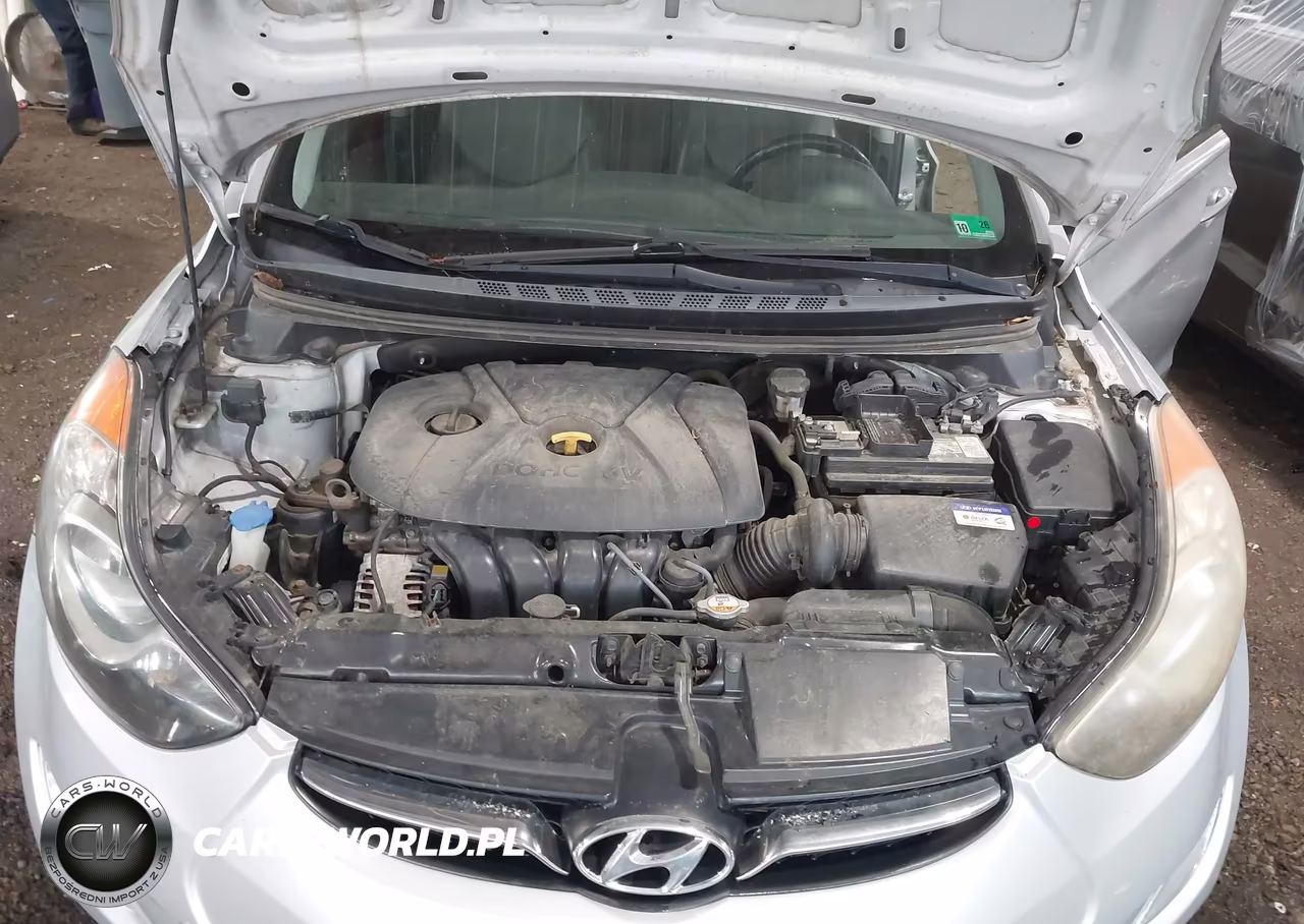 2013 Hyundai Elantra Limited VIN:KMHDH4AE1DU837085 - 10