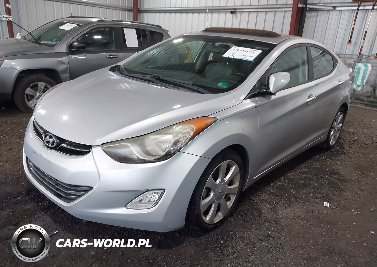 2013 Hyundai Elantra Limited VIN:KMHDH4AE1DU837085 - 2