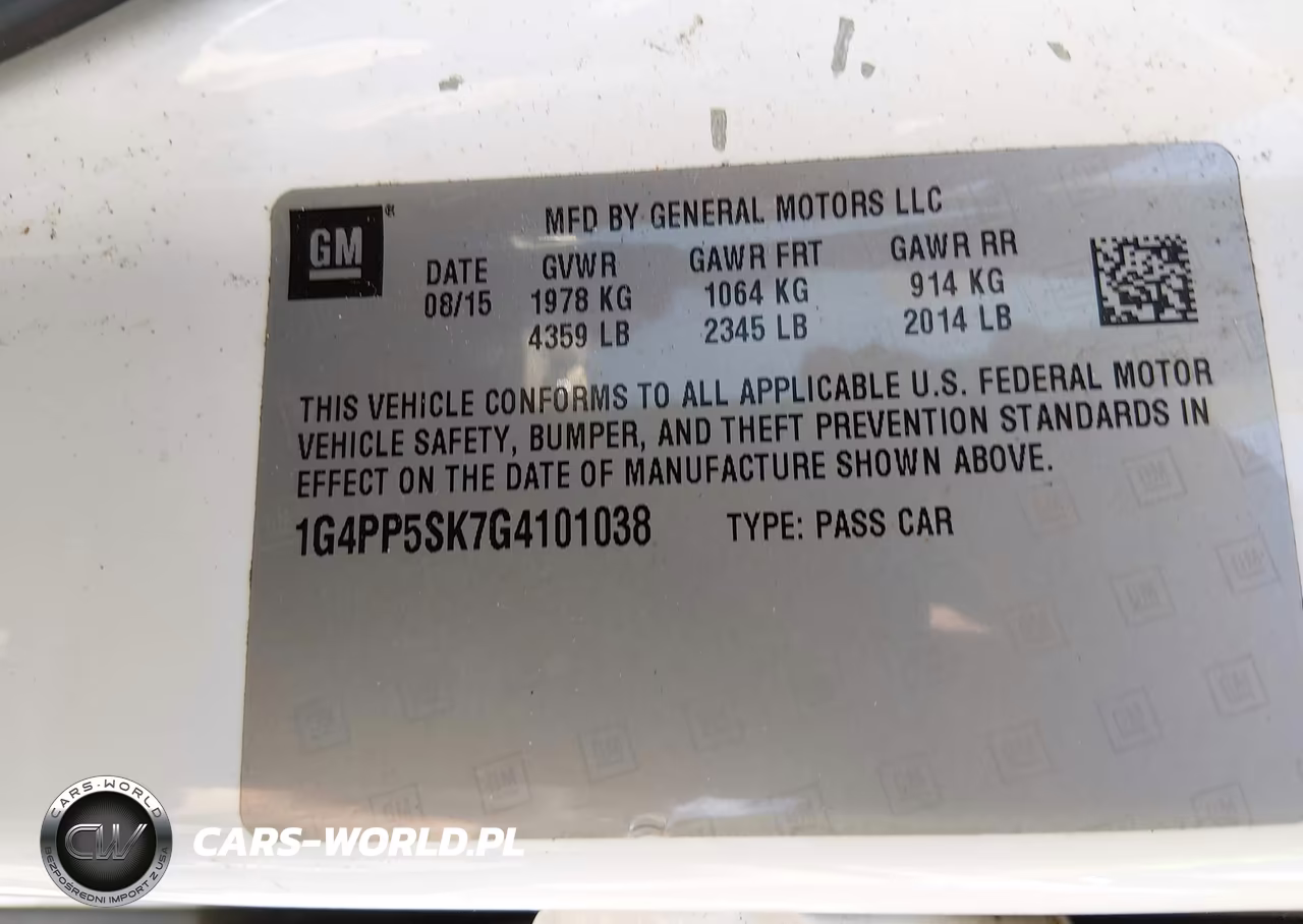 2016 Buick Verano VIN:1G4PP5SK7G4101038 - 9