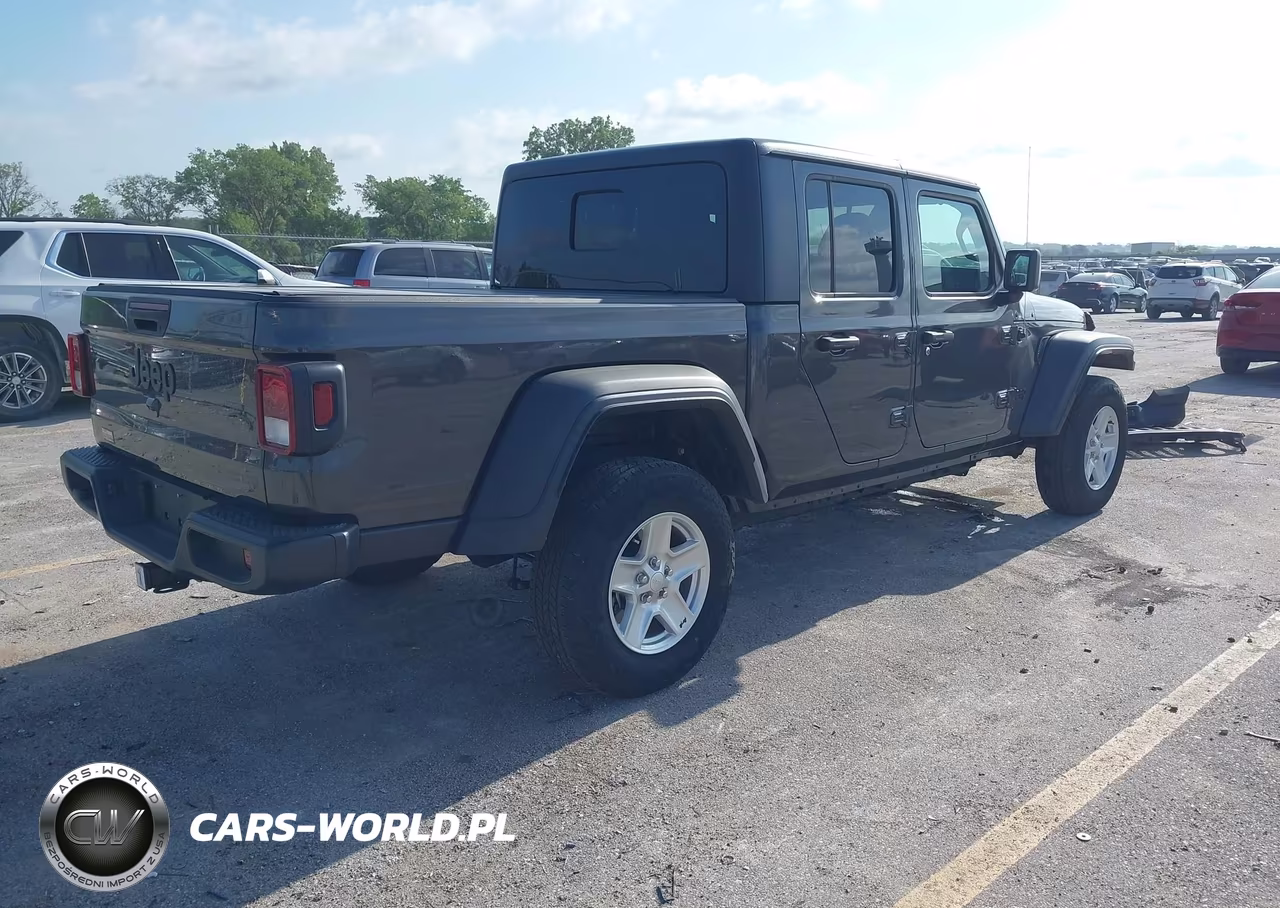 2020 Jeep Gladiator Sport S 4X4 VIN:1C6JJTAG5LL168936 - 4