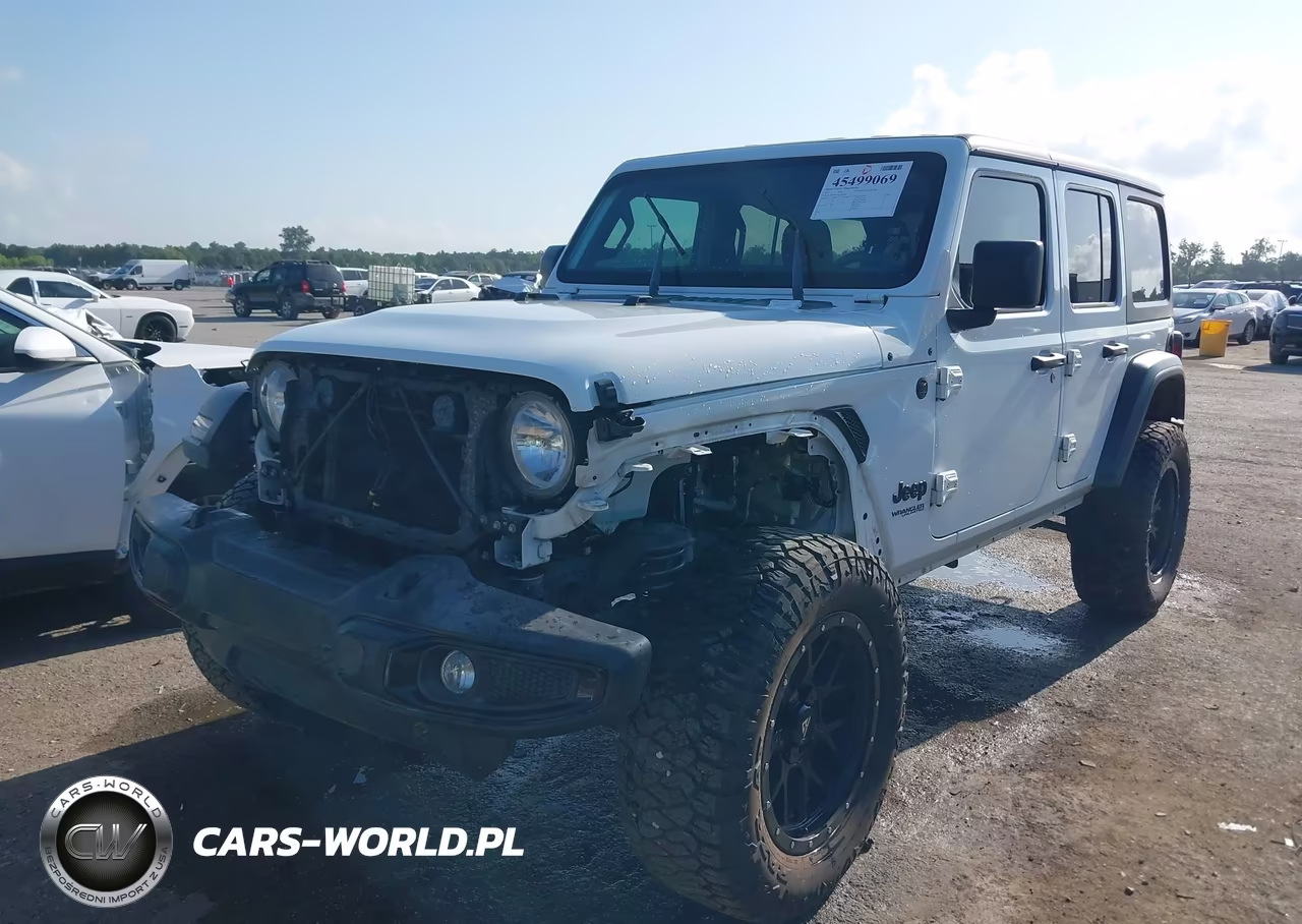 2021 Jeep Wrangler Unlimited Willys Sport 4X4 VIN:1C4HJXDNXMW712050 - 2
