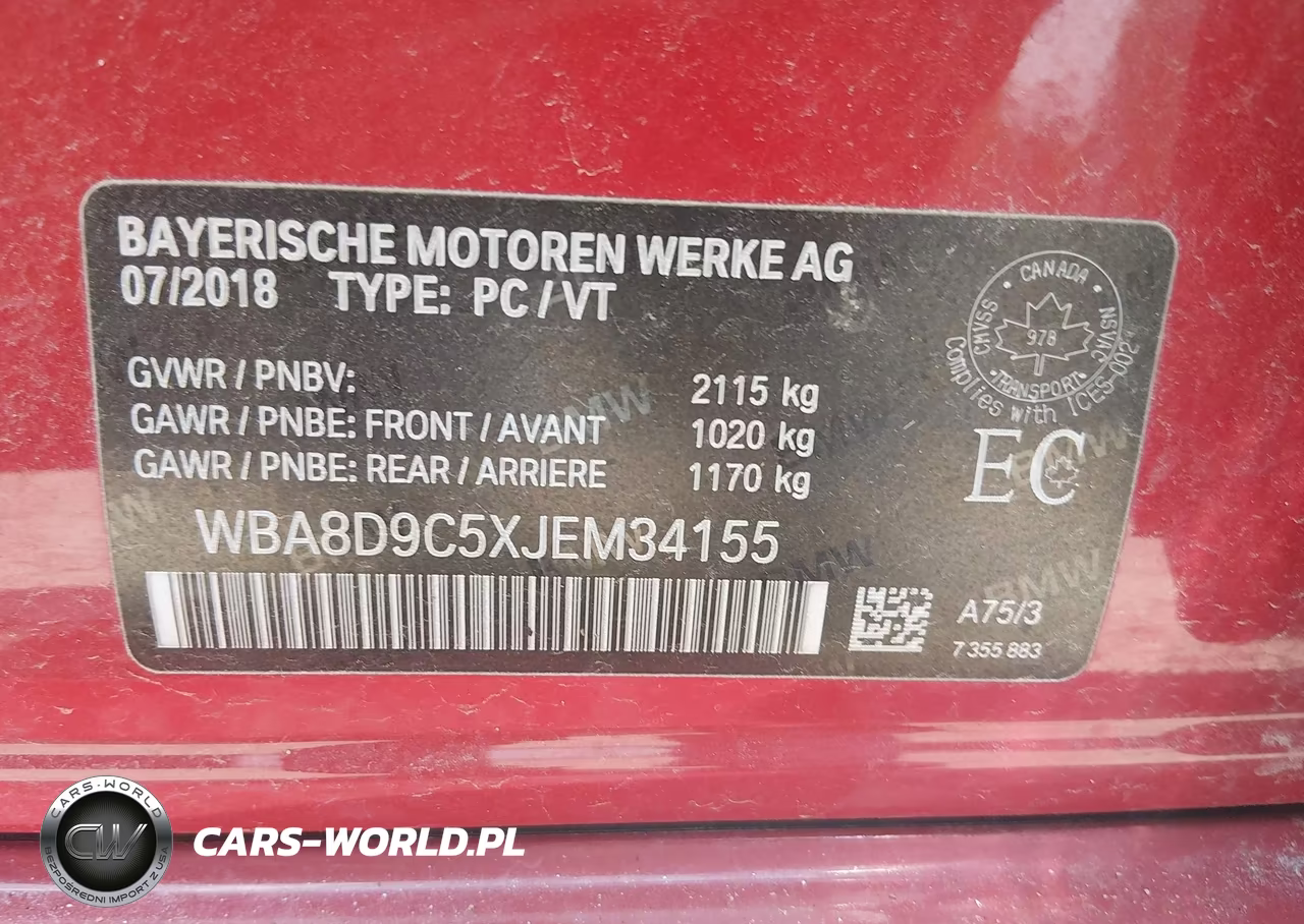 2018 BMW 330I xDrive VIN:WBA8D9C5XJEM34155 - 9