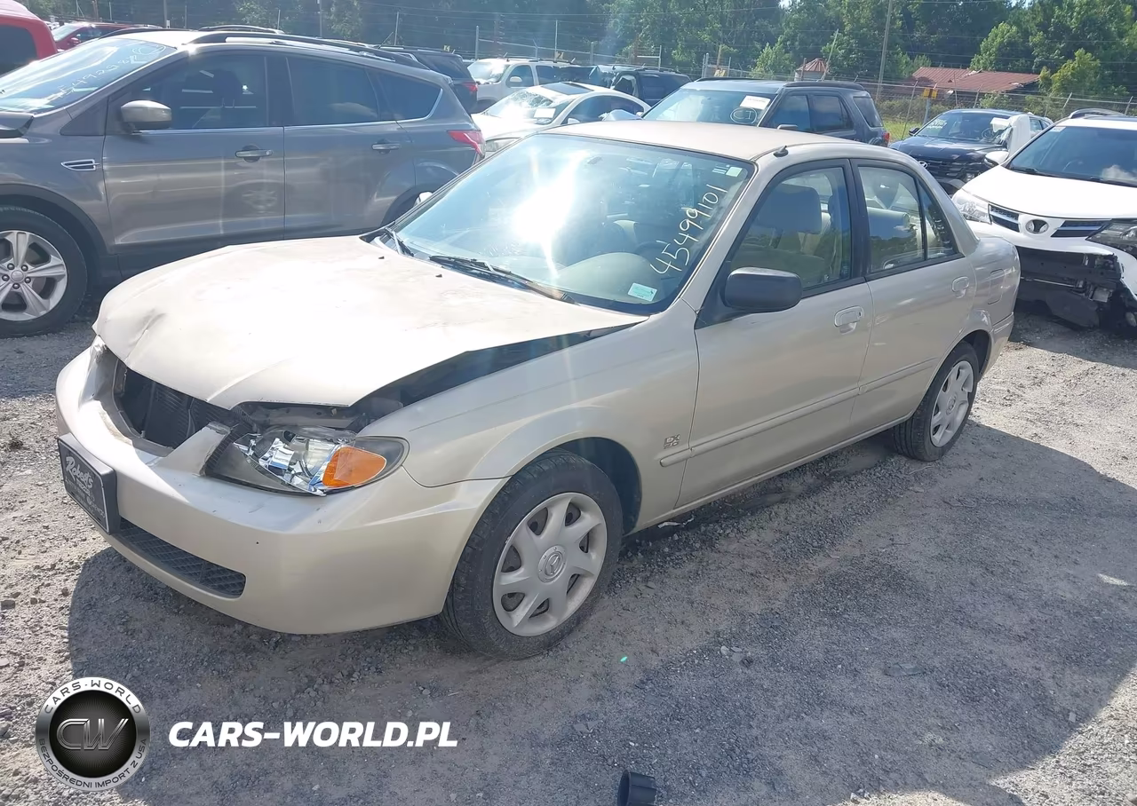 2001 Mazda Protege Es-Lx VIN:JM1BJ225010413838 - 2