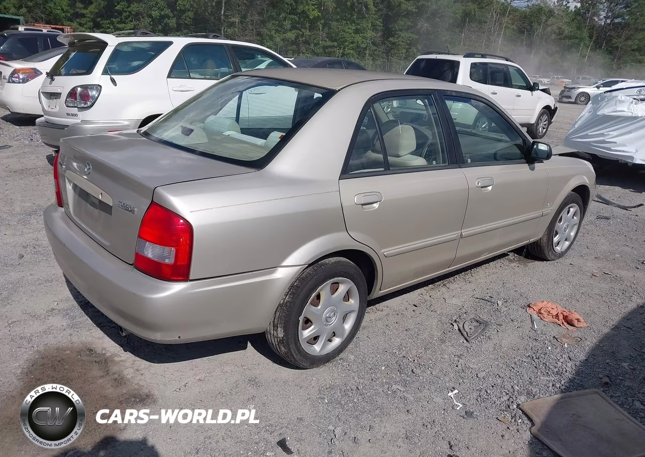 2001 Mazda Protege Es-Lx VIN:JM1BJ225010413838 - 4