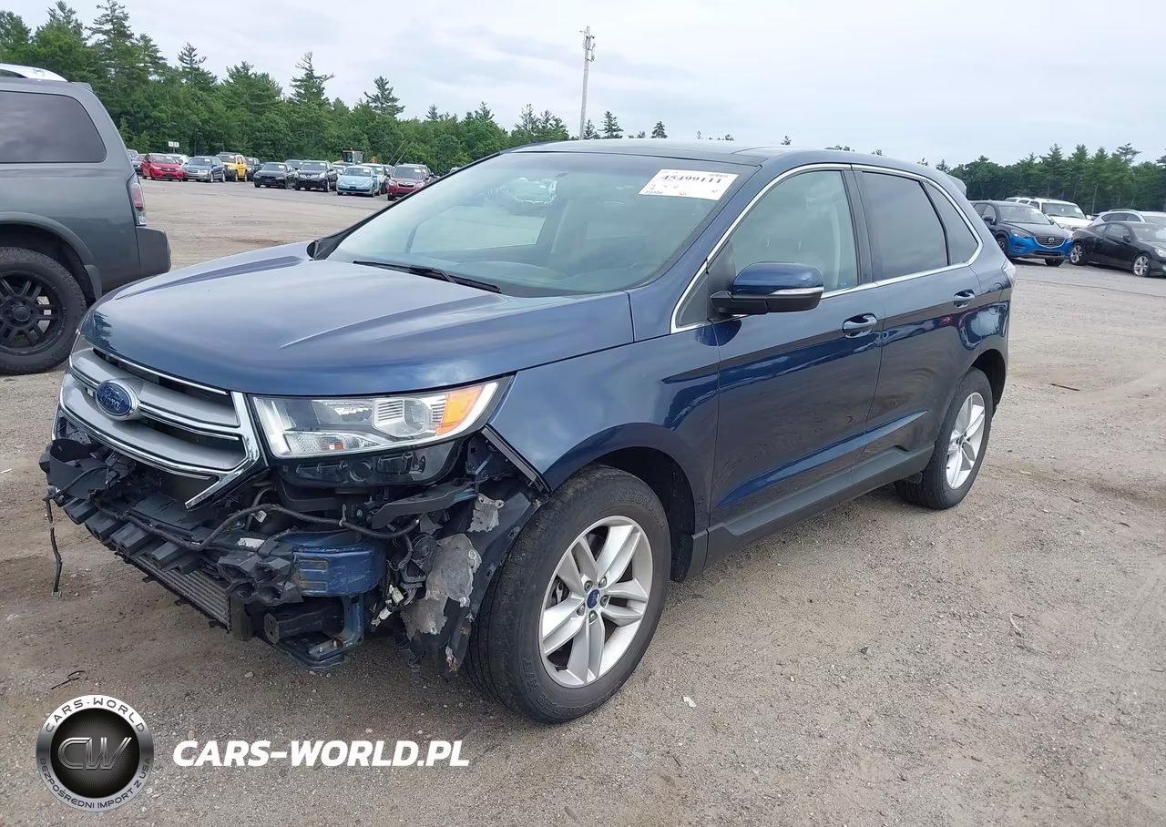 2017 Ford Edge Sel VIN:2FMPK4J93HBC40162 - 2