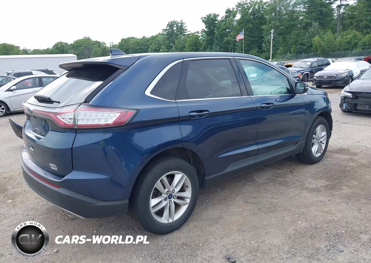 2017 Ford Edge Sel VIN:2FMPK4J93HBC40162 - 4