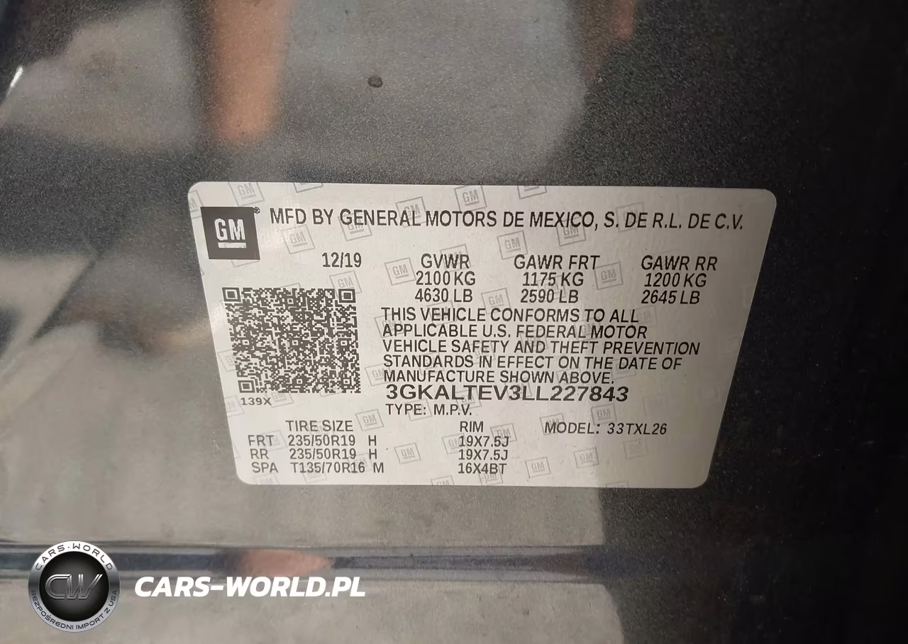2020 GMC Terrain Awd Sle VIN:3GKALTEV3LL227843 - 9