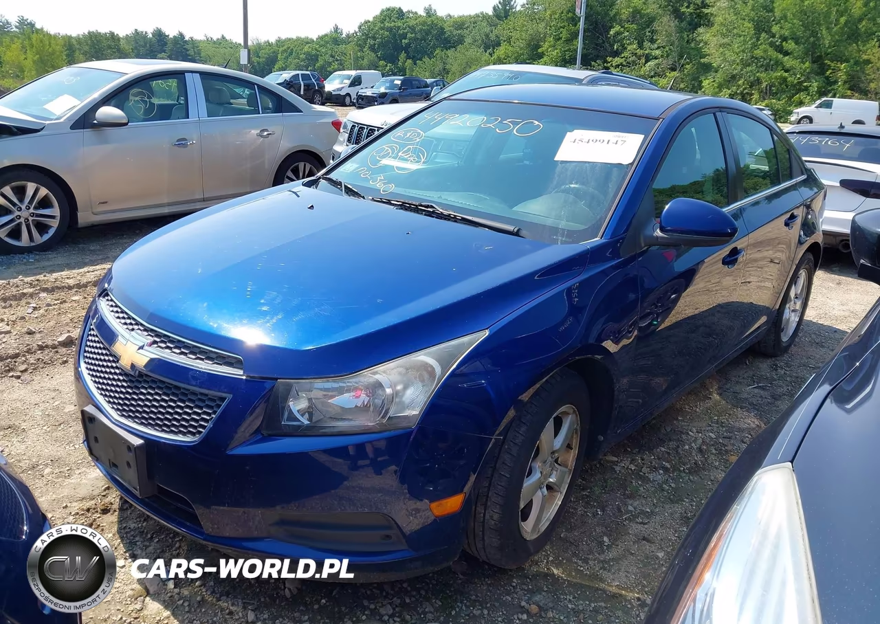 2012 Chevrolet Cruze 1Lt VIN:1G1PF5SC6C7129513 - 2