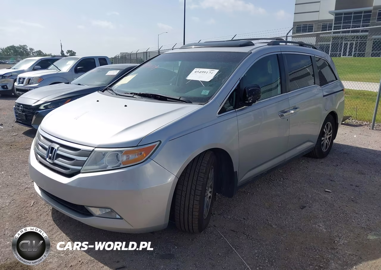 2012 Honda Odyssey Ex-L VIN:5FNRL5H63CB050885 - 2