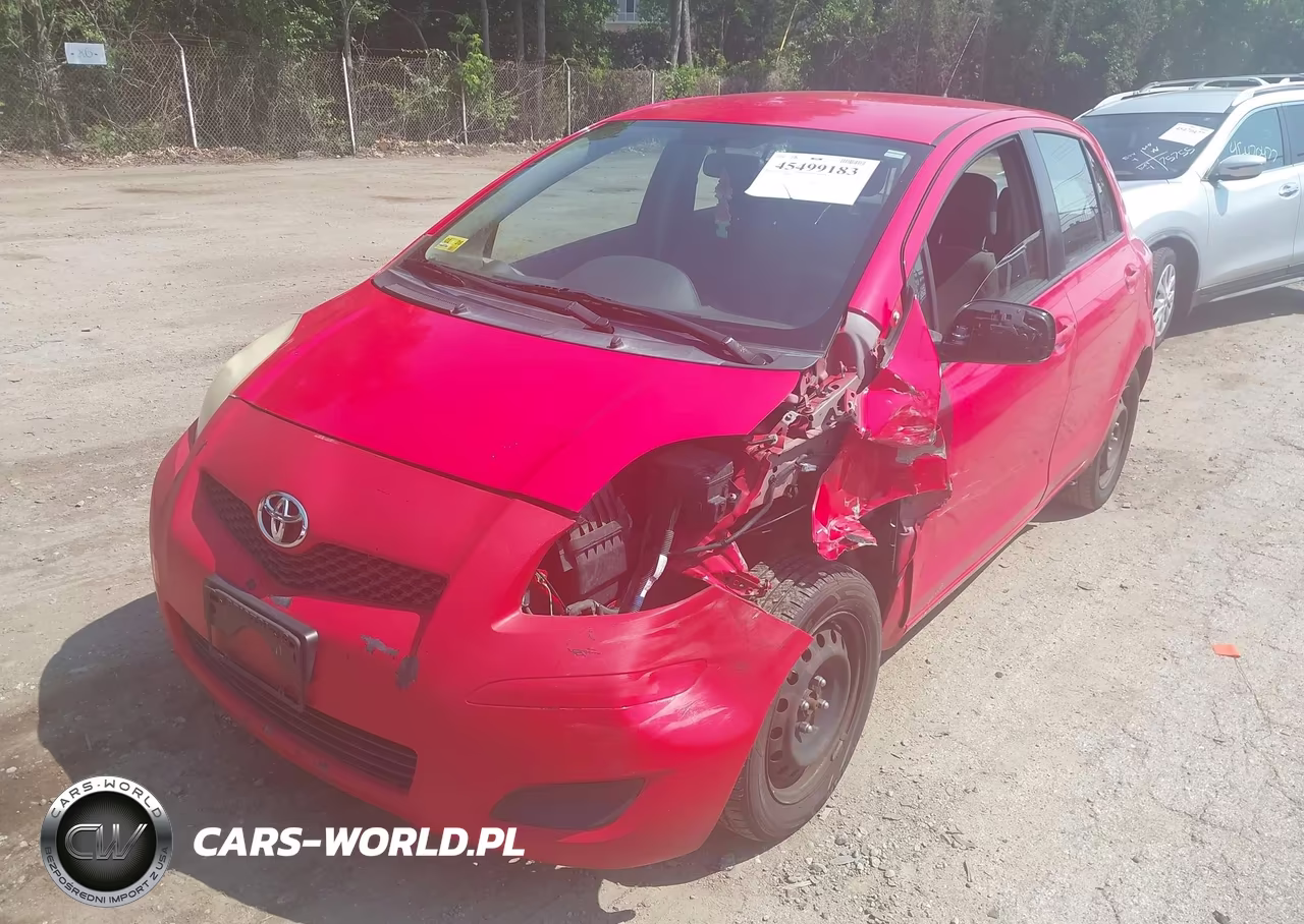 2010 Toyota Yaris VIN:JTDKT4K32A5288347 - 2