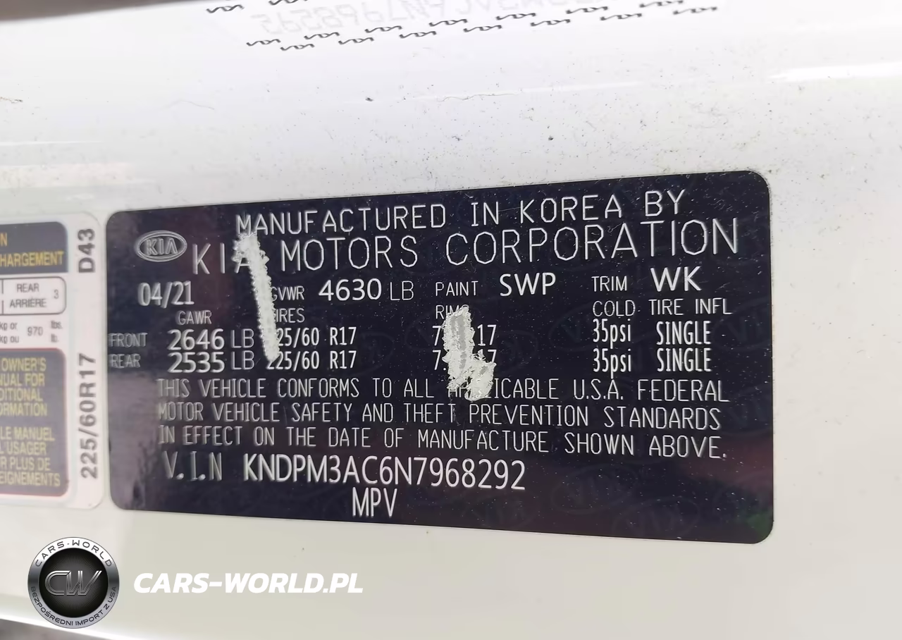 2022 Kia Sportage Lx VIN:KNDPM3AC6N7968292 - 9