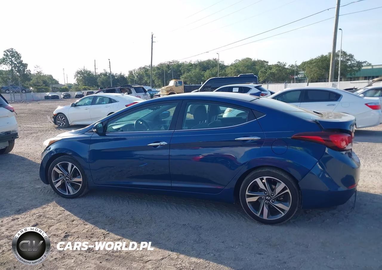 2016 Hyundai Elantra Limited VIN:KMHDH4AE0GU620907 - 14