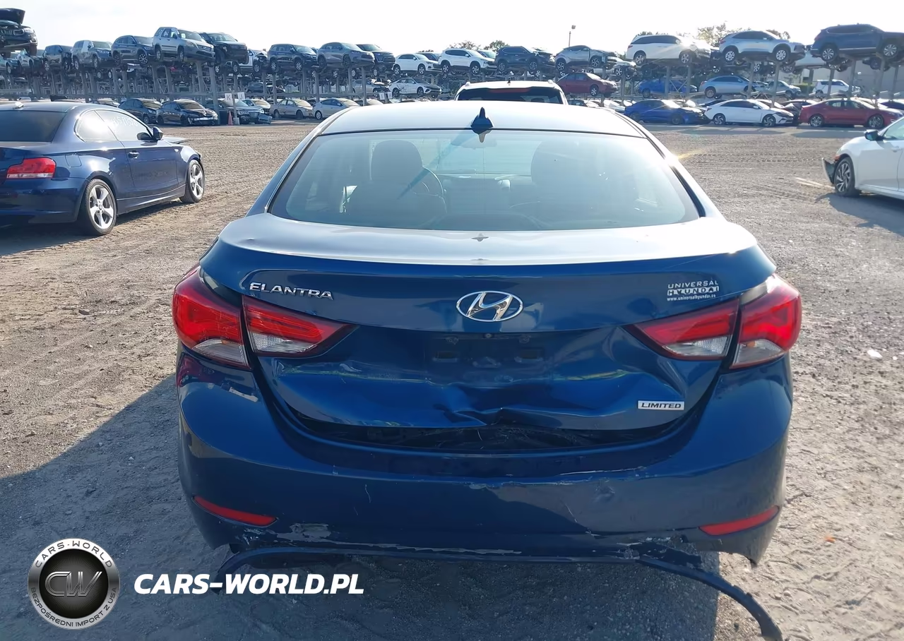 2016 Hyundai Elantra Limited VIN:KMHDH4AE0GU620907 - 16