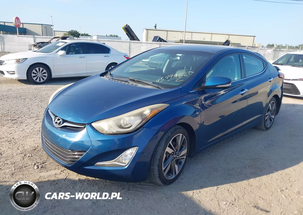 2016 Hyundai Elantra Limited VIN:KMHDH4AE0GU620907 - 2
