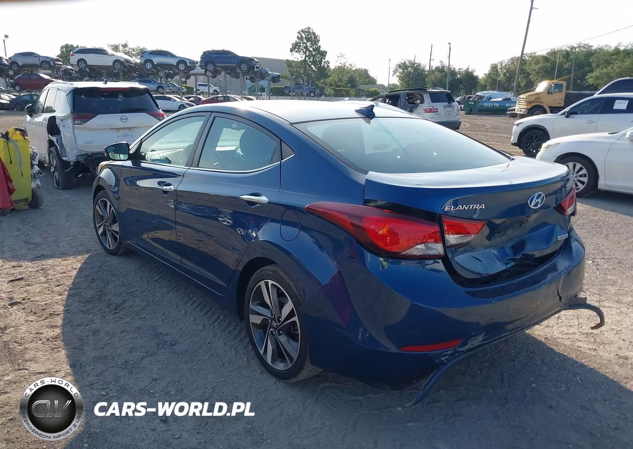 2016 Hyundai Elantra Limited VIN:KMHDH4AE0GU620907 - 3