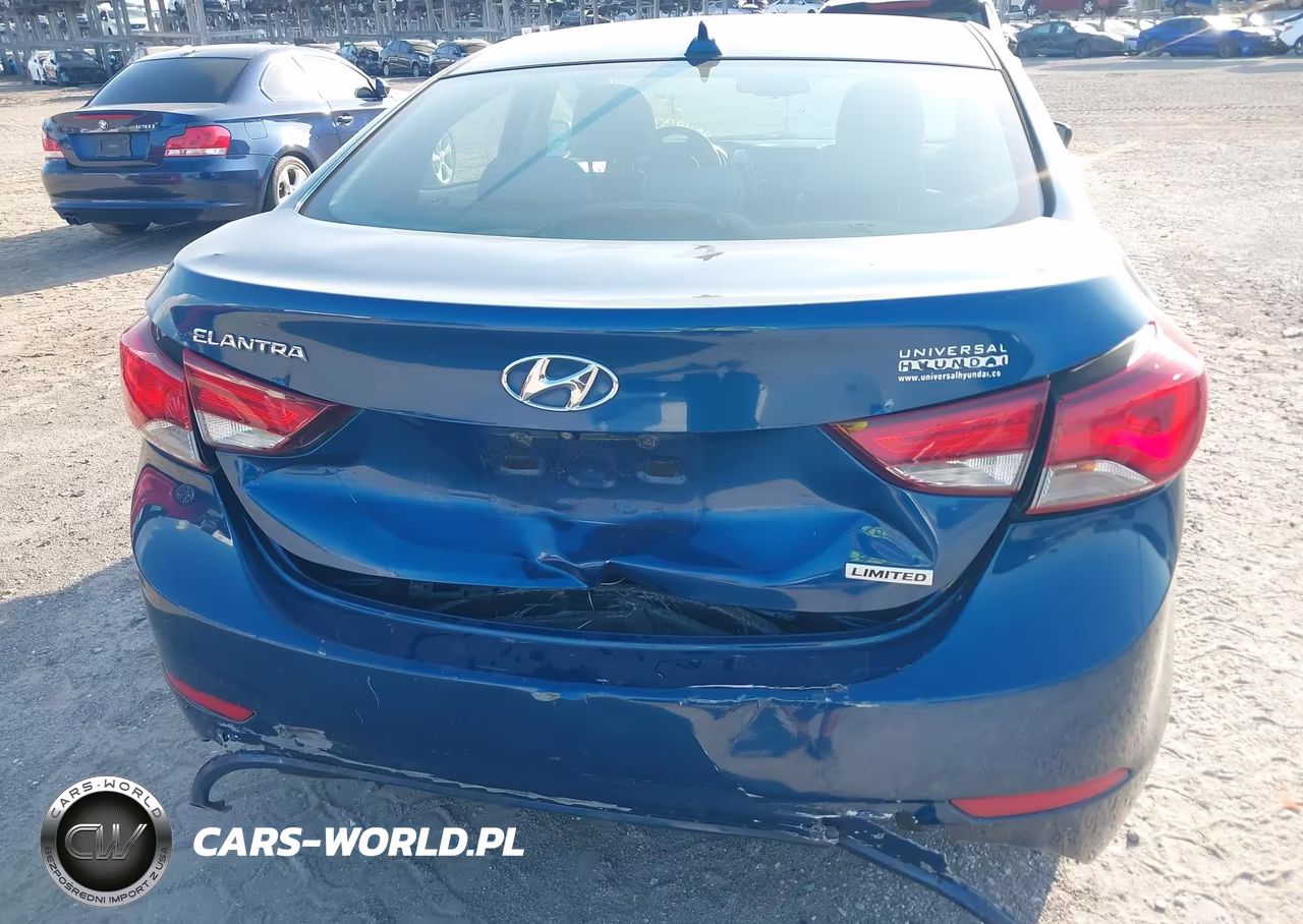 2016 Hyundai Elantra Limited VIN:KMHDH4AE0GU620907 - 6