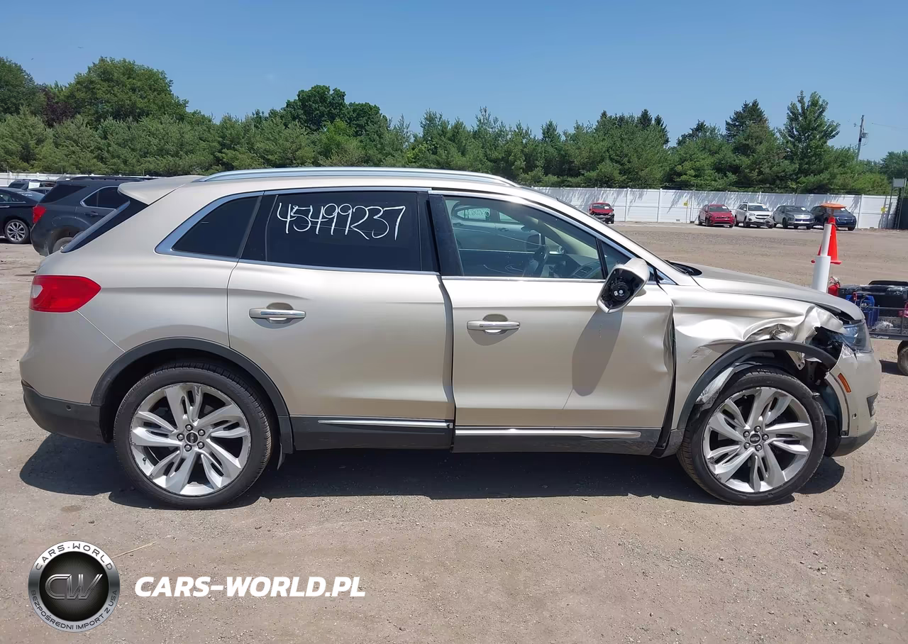 2017 Lincoln Mkx Reserve VIN:2LMPJ8LR3HBL13025 - 13