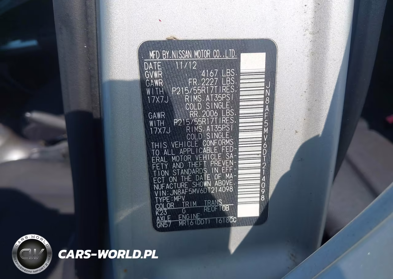 2013 Nissan Juke S VIN:JN8AF5MV6DT214098 - 9